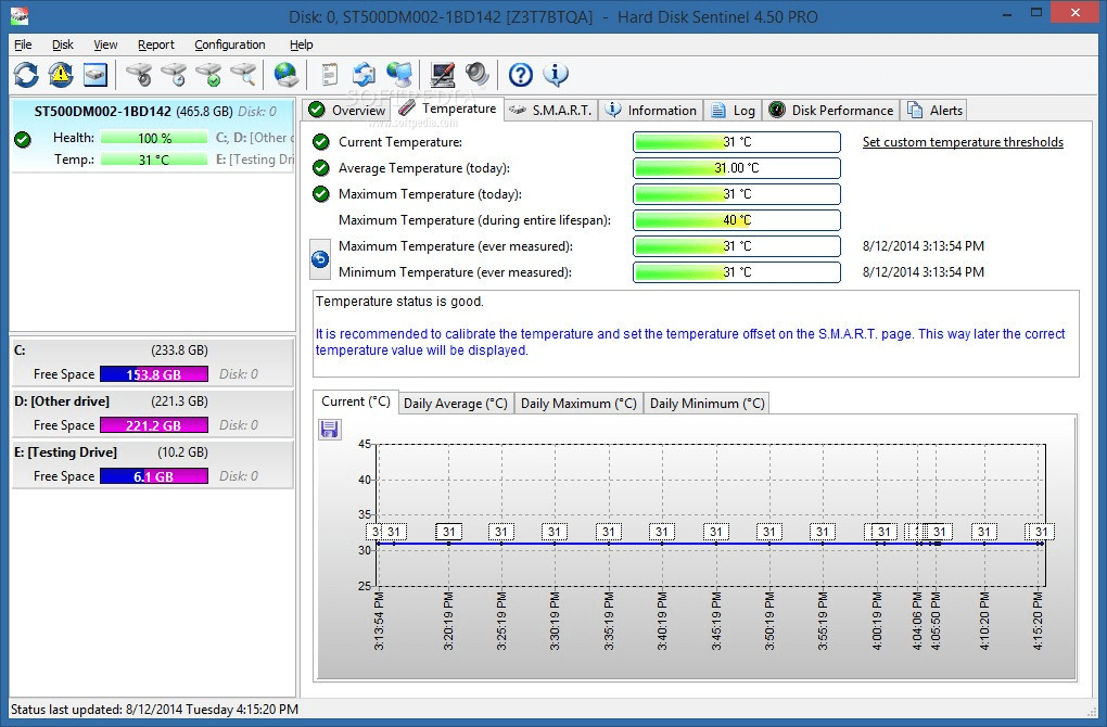 Hard Disk Sentinel Pro 6.20.1 الكراك & Reg-key ويندوز 64 بت 