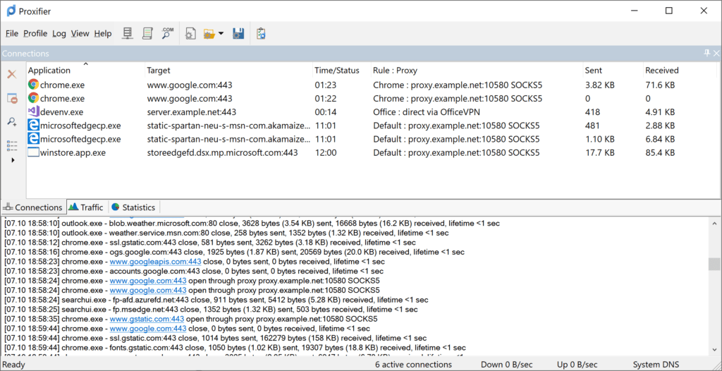 Proxifier 5.2 Carck & Registration Key 100 ٪ العمل